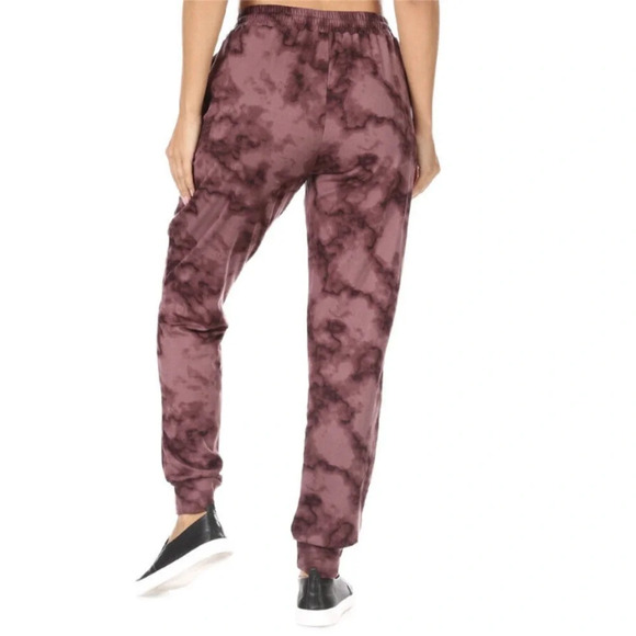 Johnny Was Calme Purple Tie Dye Casual Streetwear Athleisure Joggers Size M - Picture 14 of 14